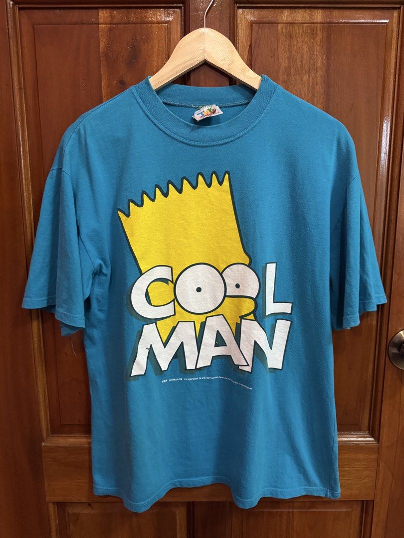Vintage Simpsons Bart Cool Man Shirt (Category: Tshirts & Polo Shirts ) located in Batangas. Submitted by ragingwhopper (Listing ID 1465301184, Image 1). Description: .