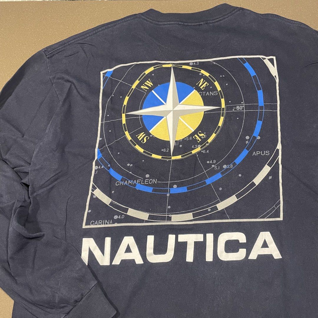 Vintage y2k Nautice longsleeves (Category: Tshirts & Polo Shirts ) located in Puerto Princesa. Submitted by lookmomicanbuy (Listing ID 1465229976, Image 1). Description: Very good condition Cut hem Stone island vibes.