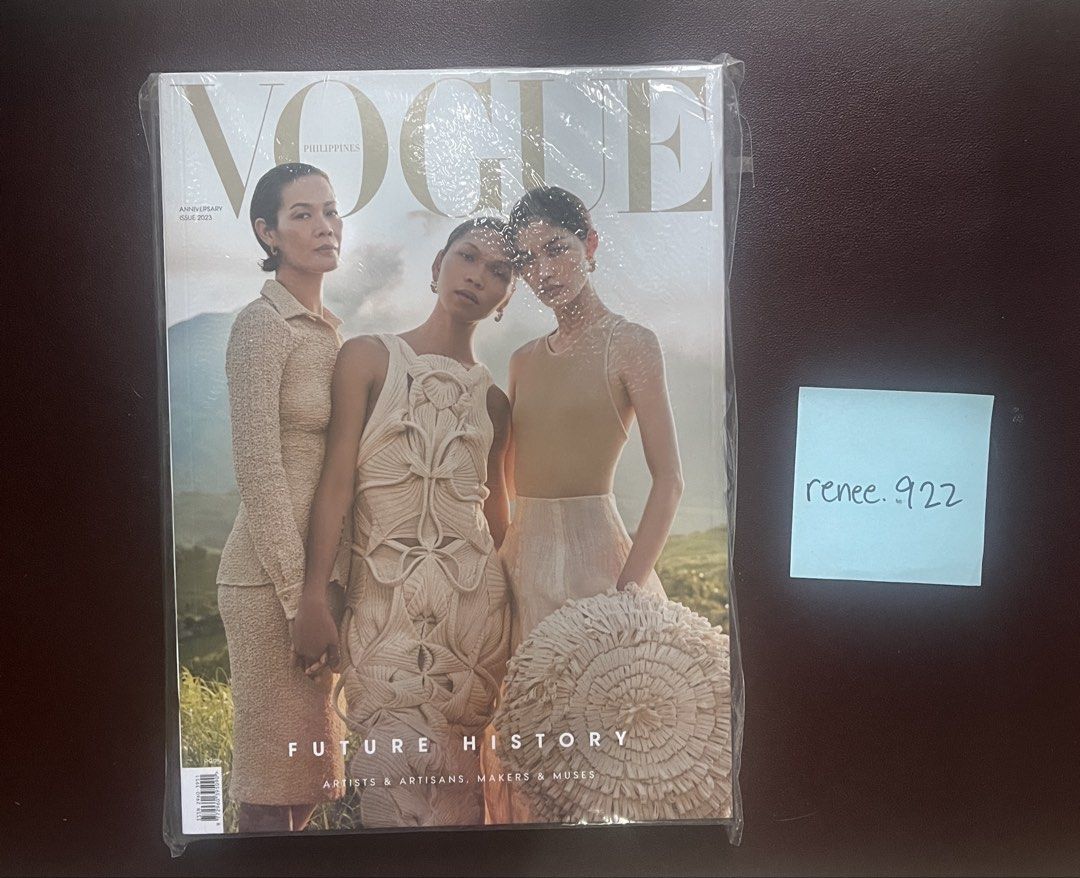 Vogue Philippines 2023 Anniversary Issue (Category: Magazines) located in Solano. Submitted by renee.922 (Listing ID 1465250312, Image 1). Description: September 2023 Anniversary Issue Not yet opened.