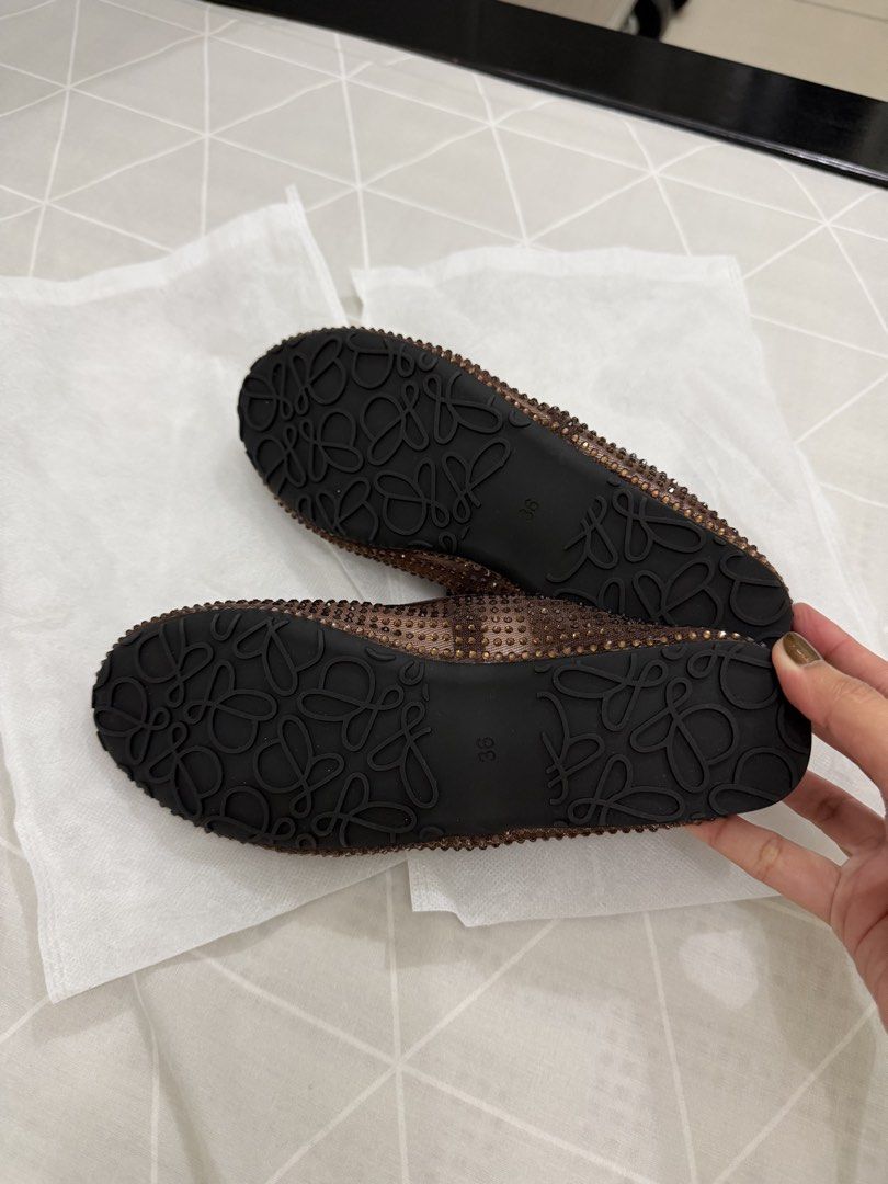 VShoes Mary Jane Flat (Choco Brown) (Category: Flats & Sandals) located in Pateros City. Submitted by chlsr. (Listing ID 1465362548, Image 3). Description: - Brand: VSHOES - Size: 36 (can fit up to 23.5cm) - Color/Design: Brown Mary Jane flats covered in tiny rhinestones - pasabuy this from BKK. Never worn, i have other flats. Super comfy! - pasabuy this for Php 1,800.00 + aircargo fee..