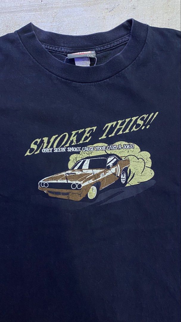 Vtg Car Tee (Category: Tshirts & Polo Shirts ) located in Cavite. Submitted by thriftelsewear (Listing ID 1465215785, Image 3). Description: VTG Car Tee XXL on tag 24” length 29” width good condi ₱350 +sf.