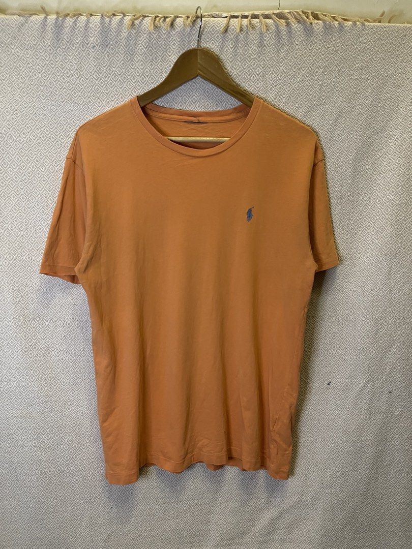 Vtg Ralph lauren orrange tee (Category: Tshirts & Polo Shirts ) located in Manila. Submitted by hypestock_mnl (Listing ID 1465322154, Image 1). Description: - stylish - perfect for casual wear - great fit - in good condition - signs of usage - 8/10 - money worth! - see pics for details/issue.