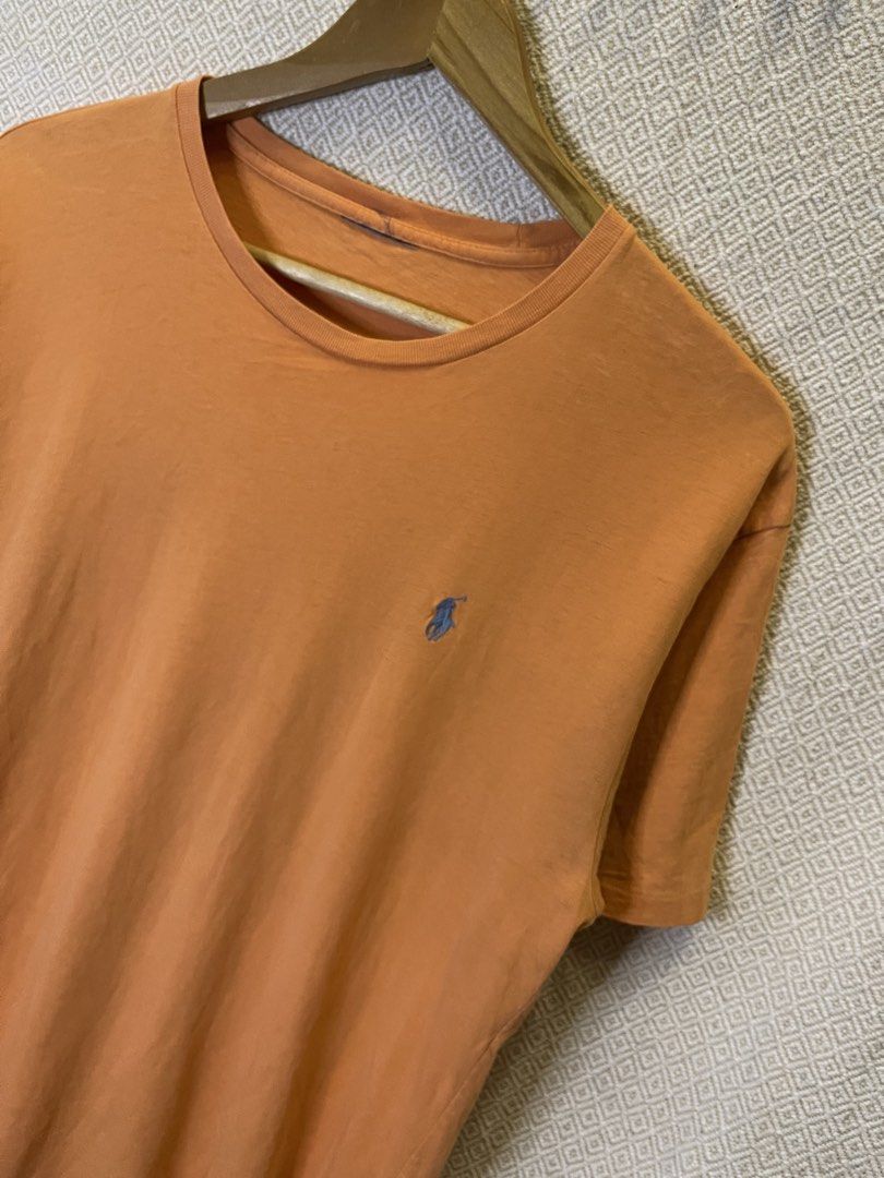 Vtg Ralph lauren orrange tee (Category: Tshirts & Polo Shirts ) located in Manila. Submitted by hypestock_mnl (Listing ID 1465322154, Image 2). Description: - stylish - perfect for casual wear - great fit - in good condition - signs of usage - 8/10 - money worth! - see pics for details/issue.