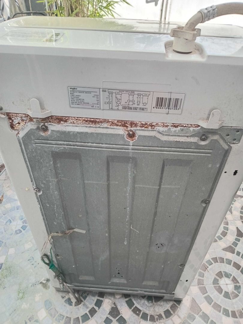 Whirlpool LFP580GR with issue (Category: Washing Machines and Dryers) located in Bacoor. Submitted by adri_sale (Listing ID 1465180891, Image 2). Description: Whirlpool LFP580GR Selling with issue As is Issue: Spin Dry not working Working Wash and Drain 5yrs used 1500 fixed Pick up only (Camella Springville Molino 3) .