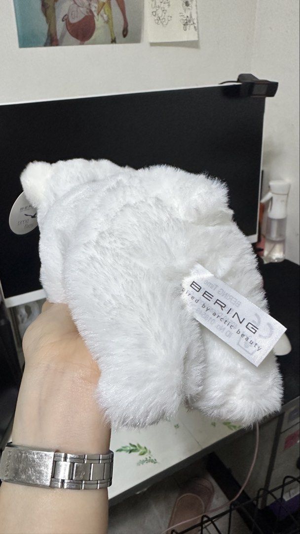 White bear bering brand (Category: Plushies & Soft Toys) located in Quezon City. Submitted by toyyytopia (Listing ID 1465216161, Image 3). Description: WYSIWYG.