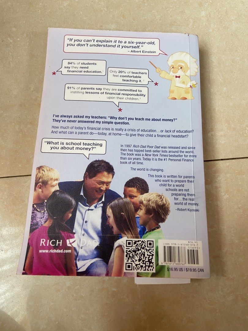 Why A Students Work For C Students Robert T Kiyosaki (Category: Textbooks) located in Bangui. Submitted by loricam (Listing ID 1465198373, Image 2). Description: - Title: Rich Dad's Guide to Financial Education for Parents - Author: Robert T. Kiyosaki - Format: Paperback - Teaches how to give children a financial headstart without giving them money - Ideal for parents wanting to teach money matters beyond traditional school curriculum - Condition