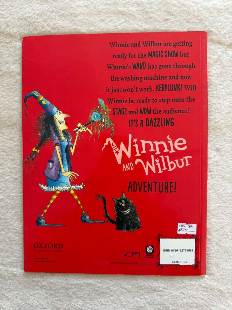 Winnie And Wilbur The Magic Wand - Valelie Thomas (Category: Children's Books) located in Santiago. Submitted by bookworm_club (Listing ID 1465237189, Image 2). Description: 📚no cancellation, return or exchange. 📚secondhand books. some books are in good condition while some has minimal flaws (foxing, creases, dog-eared pages, etc.) 📚reasonable haggling is allowed. 💰MOP: For same day pickup - CASH & BANK TRANSFER For shipping or scheduled pick