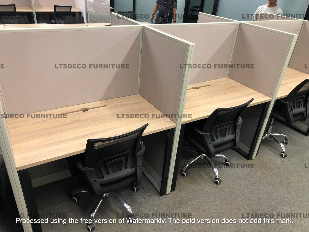 workstation table modular office partition furnitures (Category: Office Furniture & Fixtures) located in Quezon City. Submitted by lailace (Listing ID 1465177526, Image 2). Description: 👉Are you looking for WORKSTATION, MODULAR CUBICLES OFFICE PARTITION, and OFFICE FURNITURE SUPPLIER? LTSDECO Furniture, is direct supplier, manufacturer, and trusted provider of high quality, affordable and durable modular office divider partition, home and office