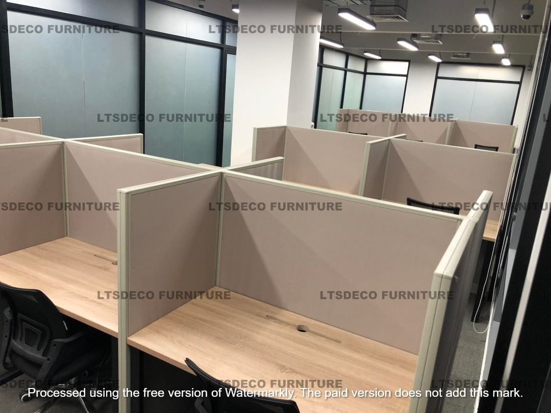 workstation table modular office partitions (Category: Office Furniture & Fixtures) located in Caloocan City. Submitted by sanchez444 (Listing ID 1465212184, Image 3). Description: 👉Are you looking for WORKSTATION, MODULAR CUBICLES OFFICE PARTITION, and OFFICE FURNITURE SUPPLIER? LTSDECO Furniture, is direct supplier, manufacturer, and trusted provider of high quality, affordable and durable modular office divider partition, home and office furn