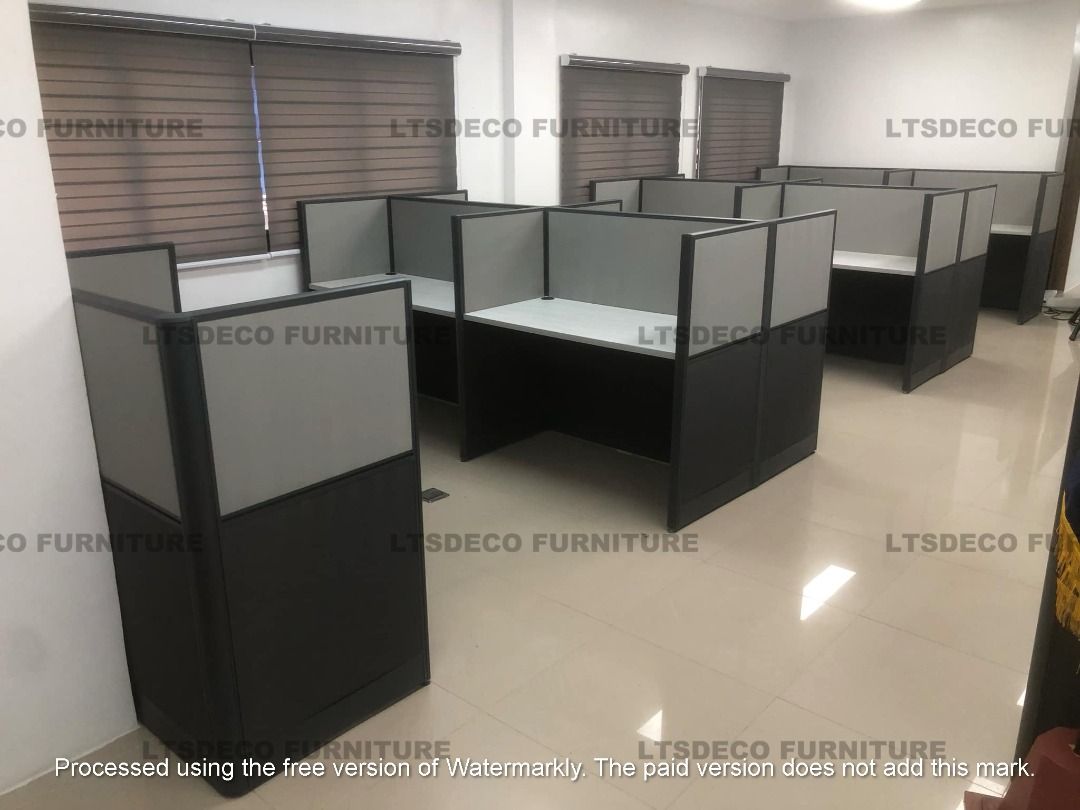 workstation tables customized office partition furnitures (Category: Office Furniture & Fixtures) located in Quezon City. Submitted by sandy444 (Listing ID 1465213791, Image 1). Description: 👉Are you looking for WORKSTATION, MODULAR CUBICLES OFFICE PARTITION, and OFFICE FURNITURE SUPPLIER? LTSDECO Furniture, is direct supplier, manufacturer, and trusted provider of high quality, affordable and durable modular office divider partition, home and o