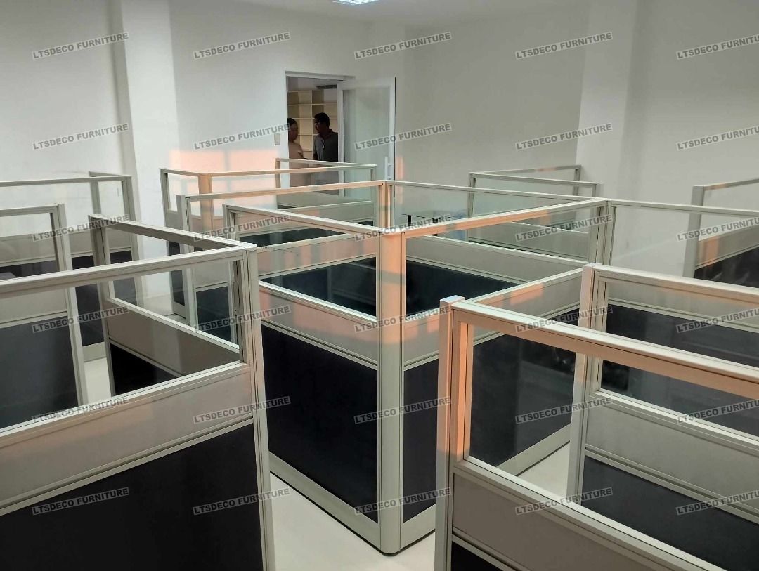 workstation tables modular office partitions office cubicles (Category: Office Furniture & Fixtures) located in Mandaluyong City. Submitted by jessalyn.montero (Listing ID 1465194915, Image 2). Description: 👉Are you looking for WORKSTATION, MODULAR CUBICLES OFFICE PARTITION, and OFFICE FURNITURE SUPPLIER? LTSDECO Furniture, is direct supplier, manufacturer, and trusted provider of high quality, affordable and durable modular office divider parti