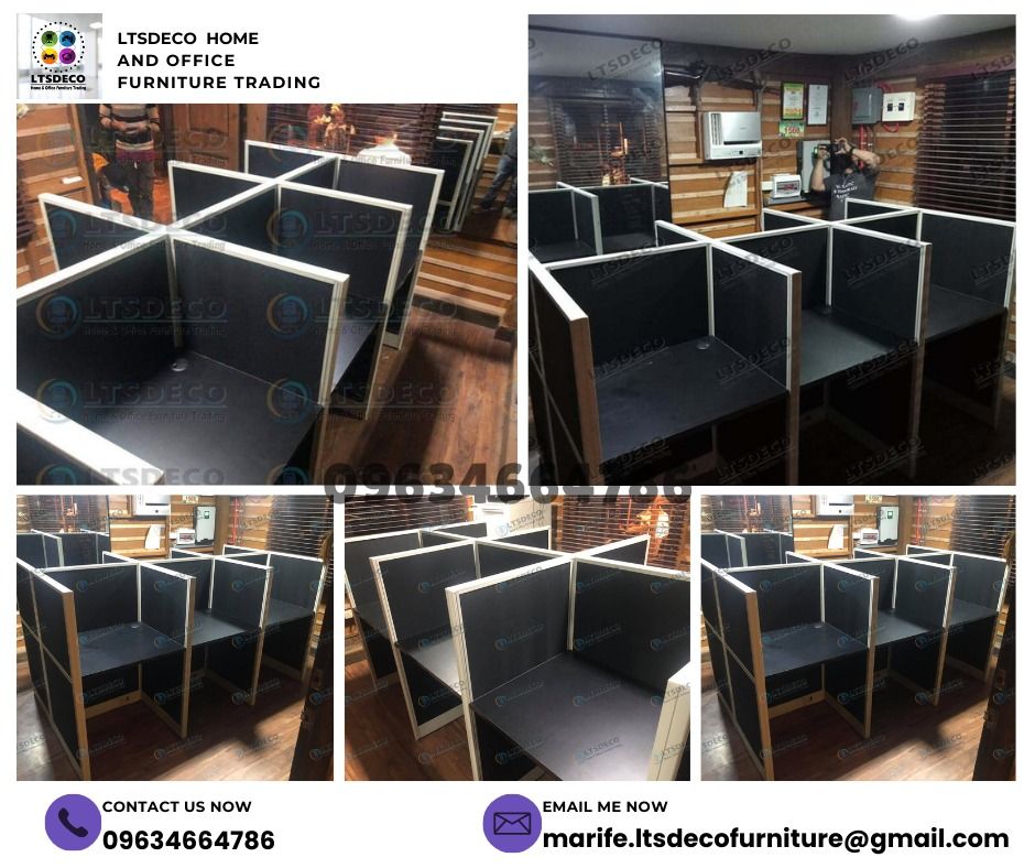 WORKSTATION TABLES MODULAR OFFICE PARTITION FURNITURES (Category: Office Furniture & Fixtures) located in Caloocan City. Submitted by lara.ltsdeco (Listing ID 1465243252, Image 2). Description: 👉Are you looking for WORKSTATION, MODULAR CUBICLES OFFICE PARTITION, and OFFICE FURNITURE SUPPLIER? LTSDECO Furniture, is direct supplier, manufacturer, and trusted provider of high quality, affordable and durable modular office divider partition, home an