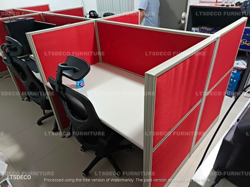 workstation tables modular office partition furnitures (Category: Office Furniture & Fixtures) located in Quezon City. Submitted by chris.ltsdeco (Listing ID 1465251198, Image 2). Description: 👉Are you looking for WORKSTATION, MODULAR CUBICLES OFFICE PARTITION, and OFFICE FURNITURE SUPPLIER? LTSDECO Furniture, is direct supplier, manufacturer, and trusted provider of high quality, affordable and durable modular office divider partition, home and