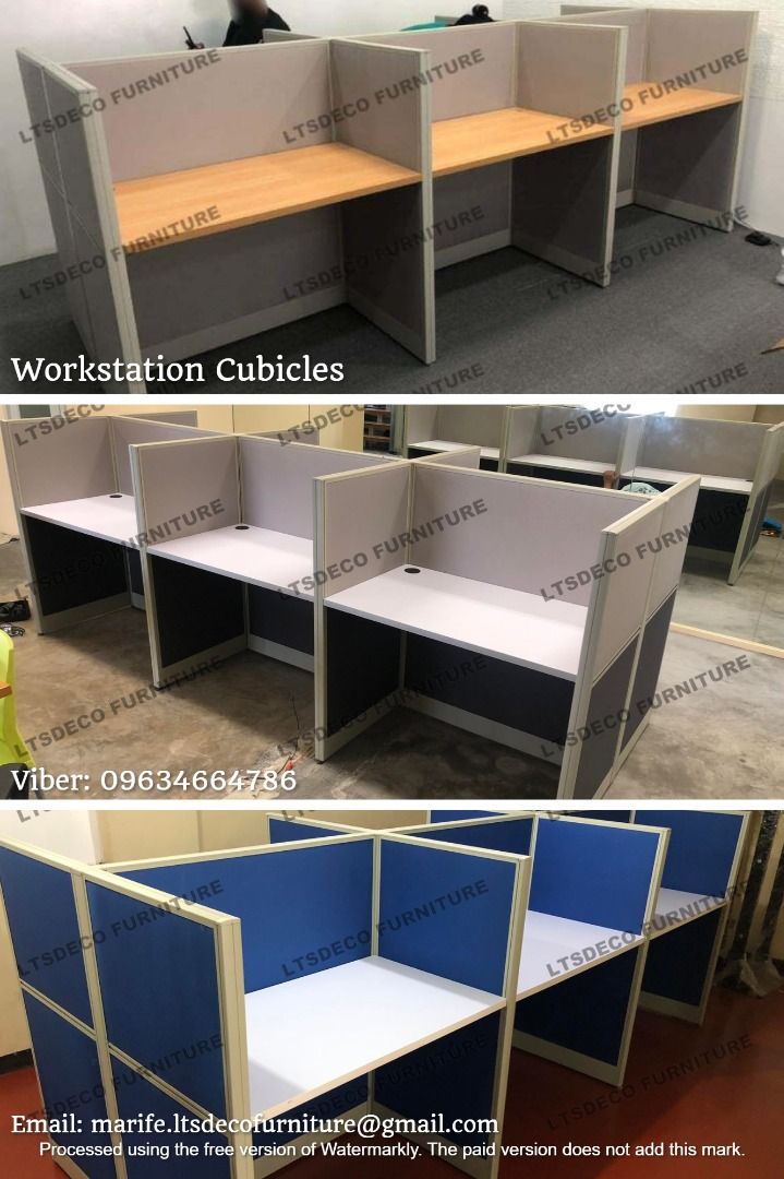 workstation tables modular office partition furnitures (Category: Office Furniture & Fixtures) located in Caloocan City. Submitted by lara.ltsdeco (Listing ID 1465255055, Image 2). Description: 👉Are you looking for WORKSTATION, MODULAR CUBICLES OFFICE PARTITION, and OFFICE FURNITURE SUPPLIER? LTSDECO Furniture, is direct supplier, manufacturer, and trusted provider of high quality, affordable and durable modular office divider partition, home an