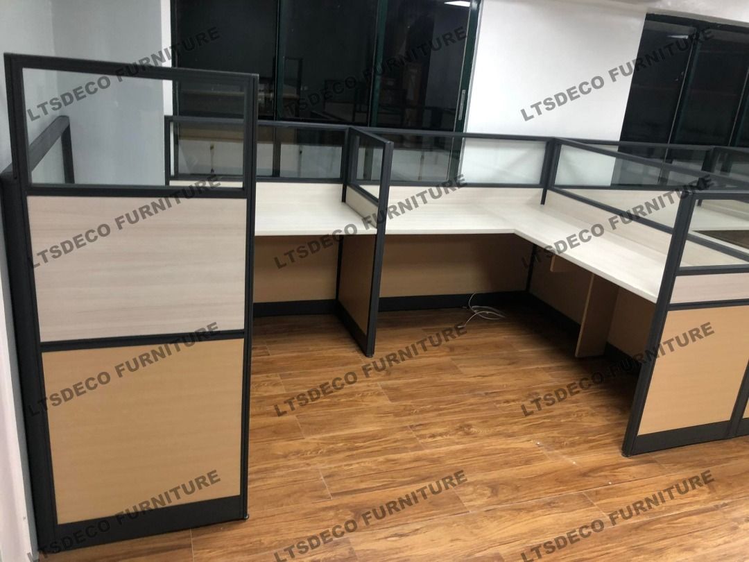 workstation tables modular office partition furnitures (Category: Office Furniture & Fixtures) located in Quezon City. Submitted by maxinelot (Listing ID 1465255504, Image 2). Description: 👉Are you looking for WORKSTATION, MODULAR CUBICLES OFFICE PARTITION, and OFFICE FURNITURE SUPPLIER? LTSDECO Furniture, is direct supplier, manufacturer, and trusted provider of high quality, affordable and durable modular office divider partition, home and off