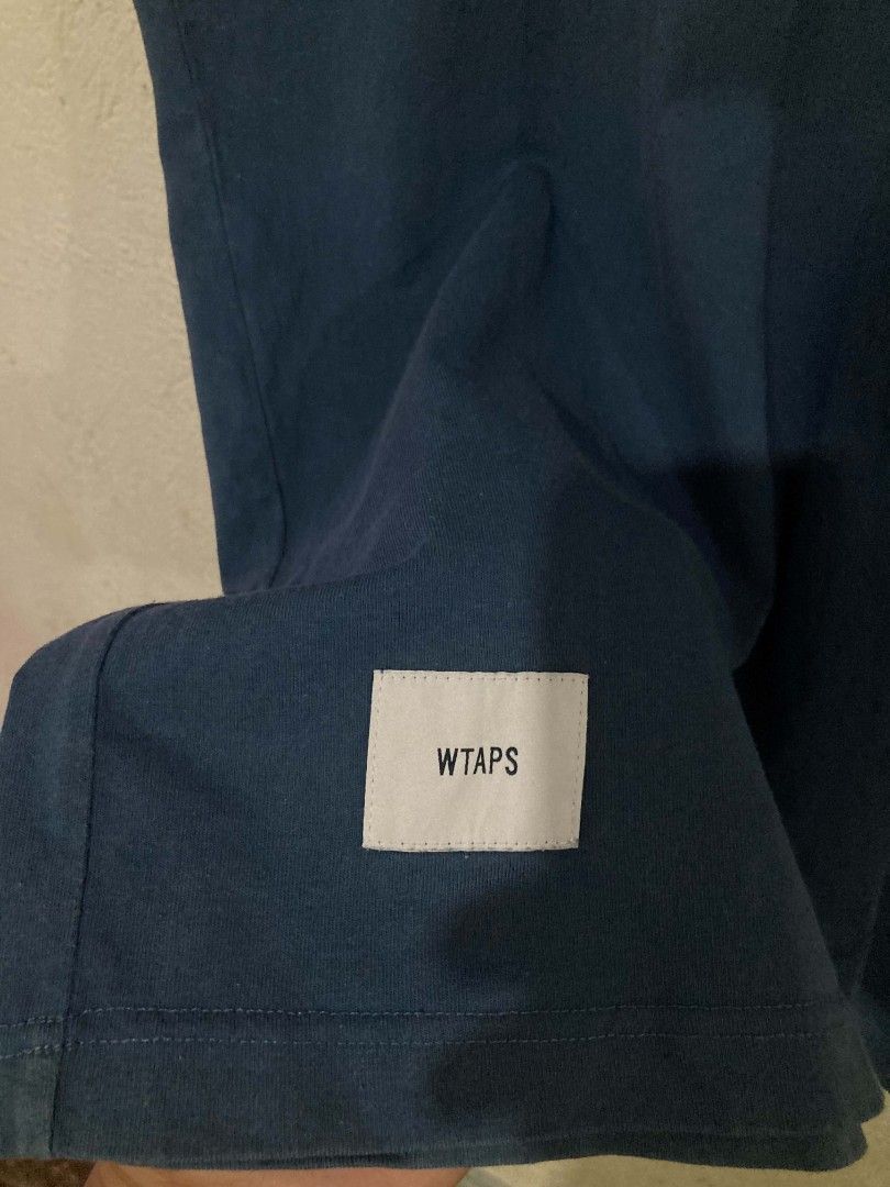 WTAPS Tee (Category: Tshirts & Polo Shirts ) located in San Jose del Monte. Submitted by zen31 (Listing ID 1465176038, Image 3). Description: WTAPS TEE LONG X 03 ON TAG 21.5X30 DIMENSION VERY GOOD CONDITION 9/10 COLOR RATE ISSUE: SLIGHT FADE NECK.