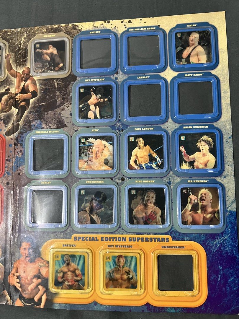 WWE Slam Cards 7-11 (Category: Vintage Collectibles) located in Manila. Submitted by shoptoji (Listing ID 1465293046, Image 3). Description: 19 pcs slam cards inside 7.5-8/10 condition .