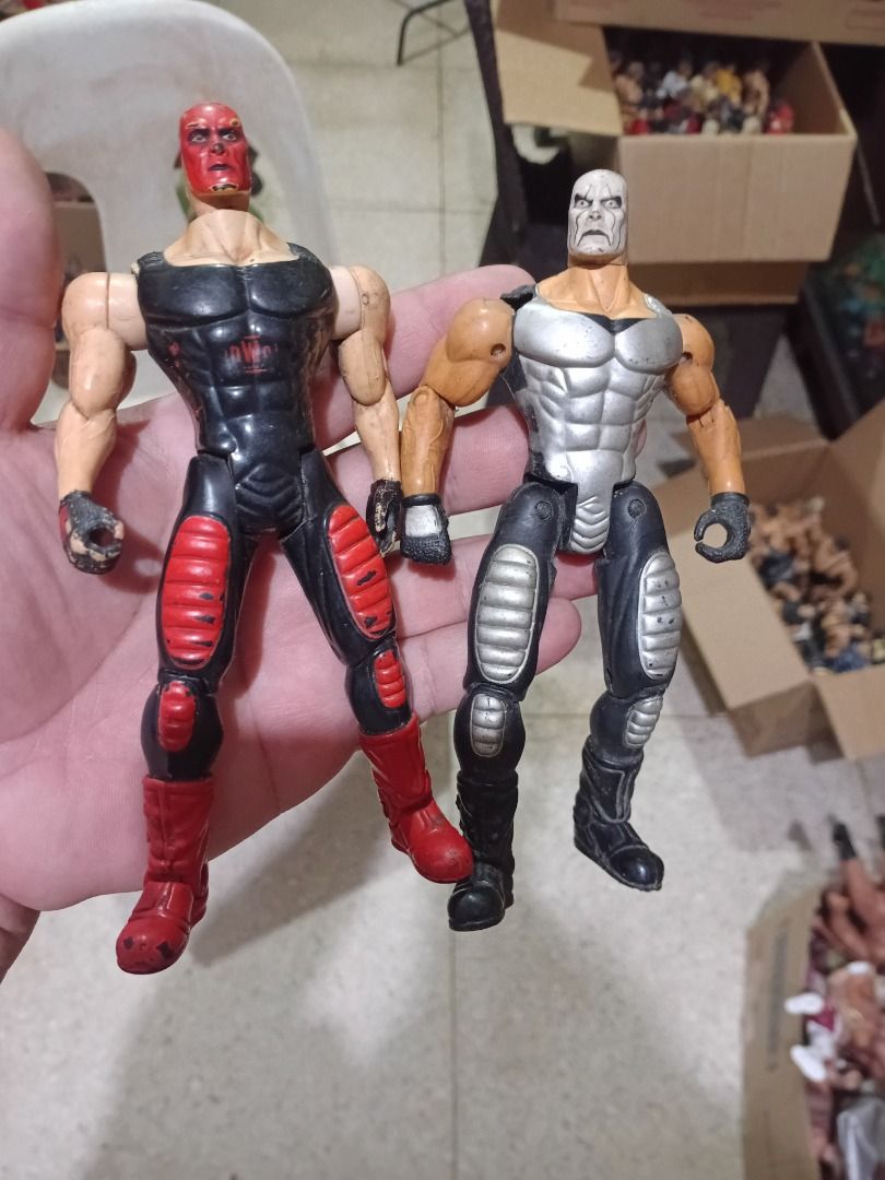 WWE WCW sting figures (Category: Action & Battle Toys) located in Manila. Submitted by paksiwtokwa.paksiwtokwa (Listing ID 1465188814, Image 1). Description: For sale Set 400php Location: project 8 QC.