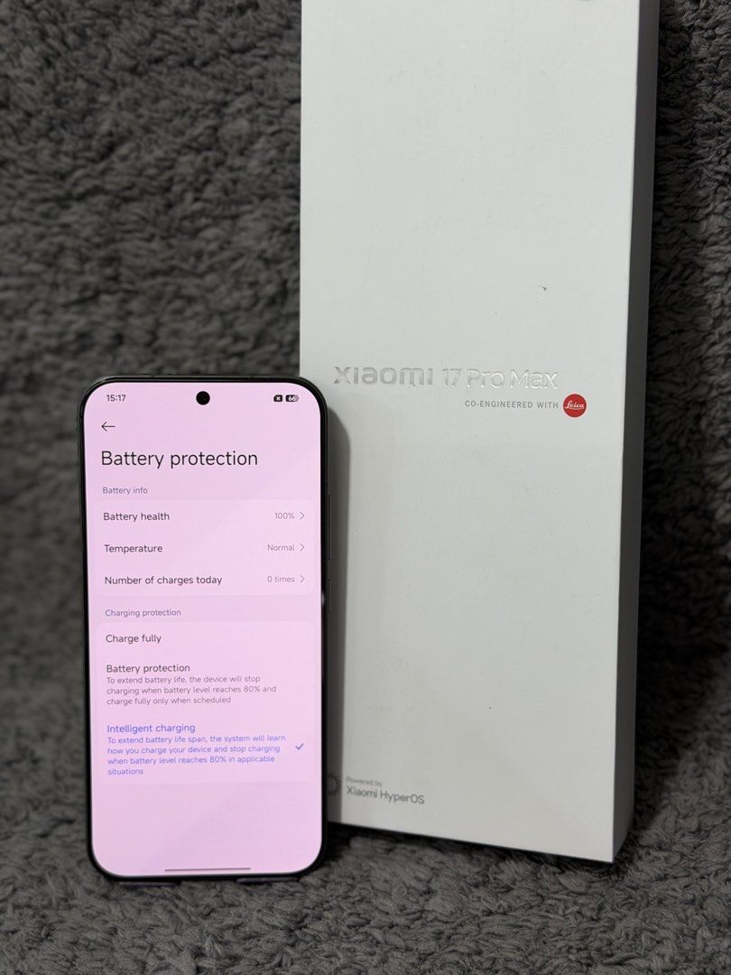 Xiaomi 17 Pro Max 512gb (Category: Xiaomi) located in San Juan City. Submitted by kadi_ls (Listing ID 1465352405, Image 3). Description: Sale or Trade-in Pre-Loved Price 52,999 Xiaomi 17 Pro Max 16gb/512gb Black SNAPDRAGON 8 Elite Gen 5 China Version (Google Playstore easy to install) Box same serial/imei Charger 100 watts included Clear case included No hidden issue No dents or scratches No repair history 100% Legit 100% working in good conditio