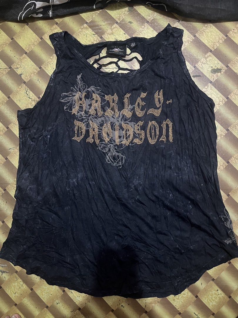 Y2k harley davidson top (Category: Others Tops) located in Baler. Submitted by shneyy (Listing ID 1465310892, Image 2). Description: Open for bidd!.