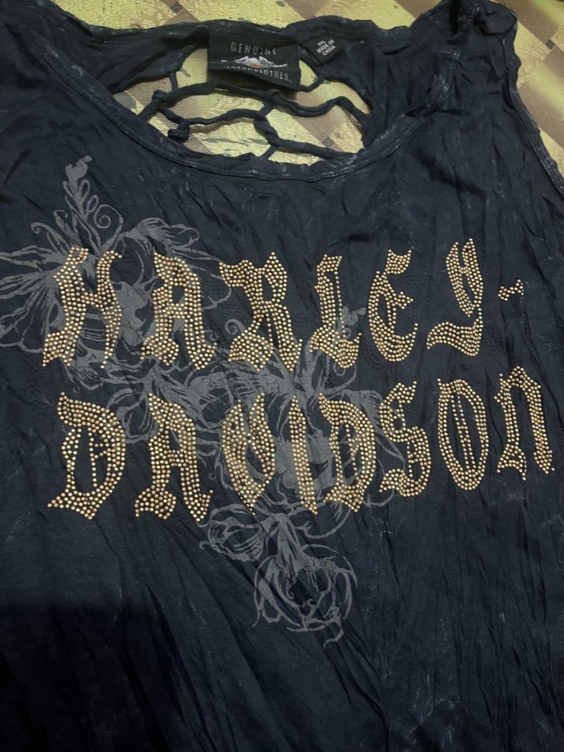 Y2k harley davidson top (Category: Others Tops) located in Baler. Submitted by shneyy (Listing ID 1465310892, Image 3). Description: Open for bidd!.