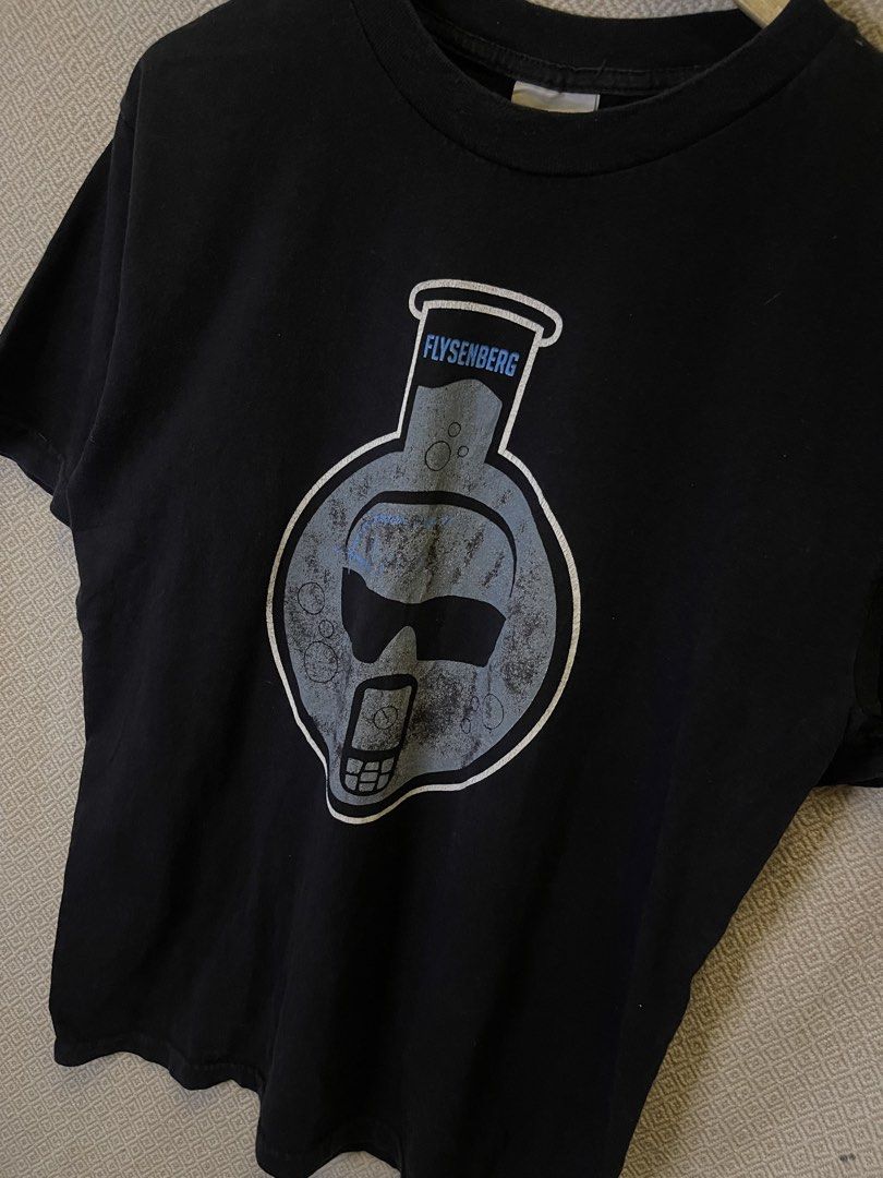 Y2k heisenberg parody tee “flysenberg” (Category: Tshirts & Polo Shirts ) located in Manila. Submitted by hypestock_mnl (Listing ID 1465208466, Image 2). Description: - stylish - perfect for casual wear - great fit - in good condition - minimal signs of usage - 9/10 - money worth! - see pics for details/issue.
