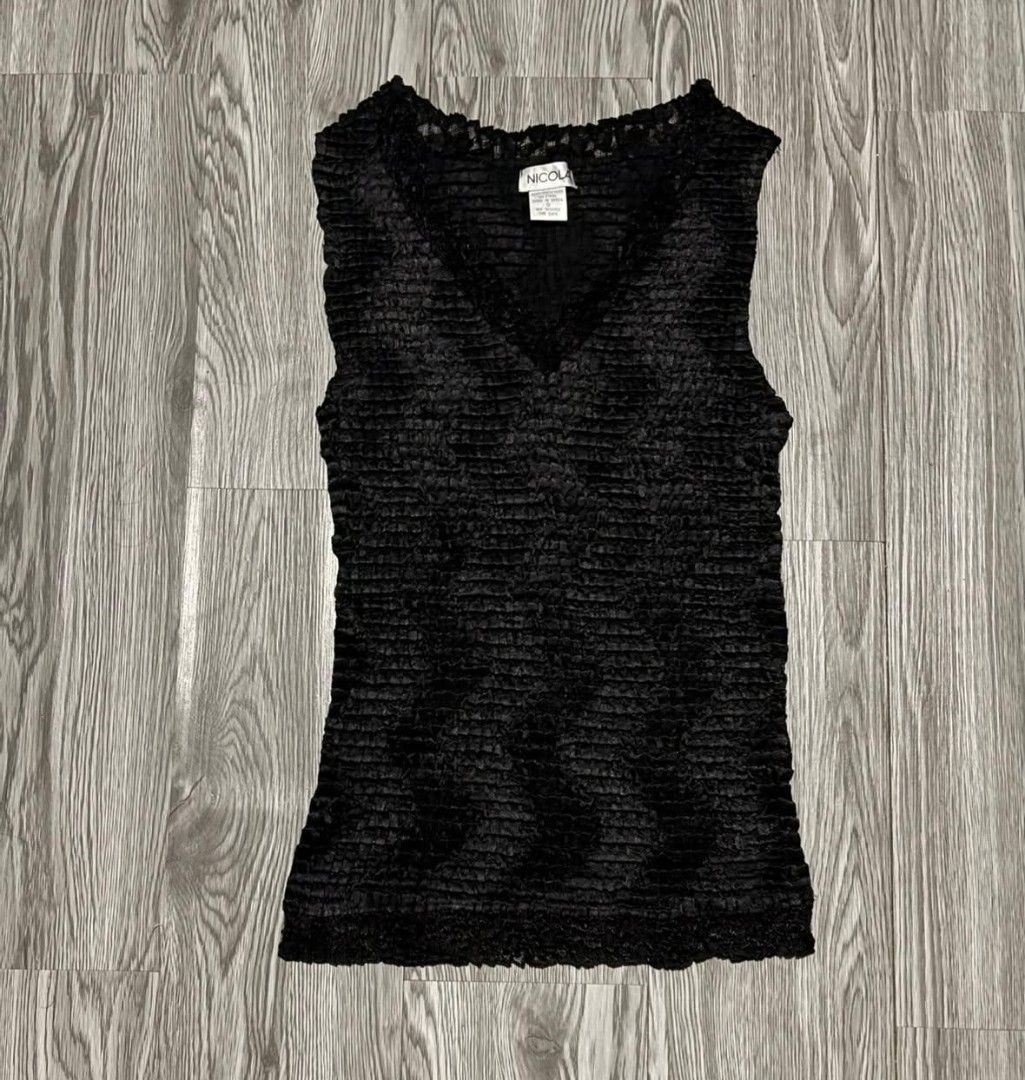 y2k nicola tanktop (Category: Sleeveless) located in Cavite. Submitted by thrift_finds2000 (Listing ID 1465300903, Image 1). Description: .