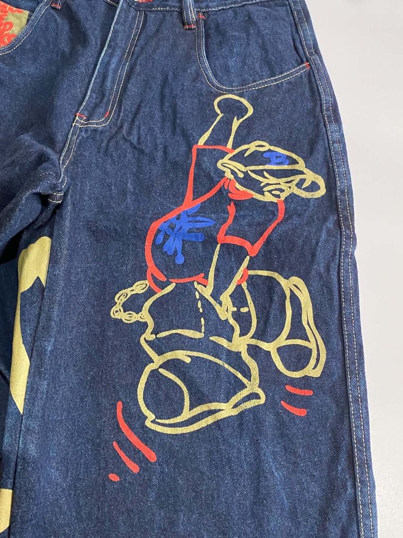 Y2k School of Hard Knocks (Category: Jeans) located in Orani. Submitted by yo.jo (Listing ID 1465219629, Image 3). Description: School of Hard Knocks Waist-34 inch Inseam-31 inch Length-42 inch Hem-10 inch Excellent Condition.