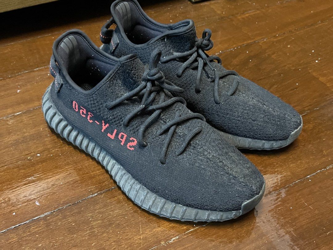 Yeezy 350 V2 Bred (Category: Casual Shoes) located in Muntinlupa City. Submitted by gr1moire (Listing ID 1465261885, Image 2). Description: MOVING SALE / NEED GONE ASAP Size 10.5 No box 250 + sf Loc: Alabang.
