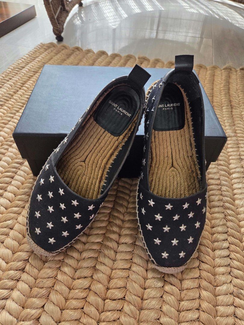 Yves Saint Laurent Espadrilles (Category: Sneakers & Footwear) located in Cagayan de Oro. Submitted by curatedheirloomph_ (Listing ID 1465348573, Image 1). Description: Size: 37.5 Preloved not thrifted. With box.