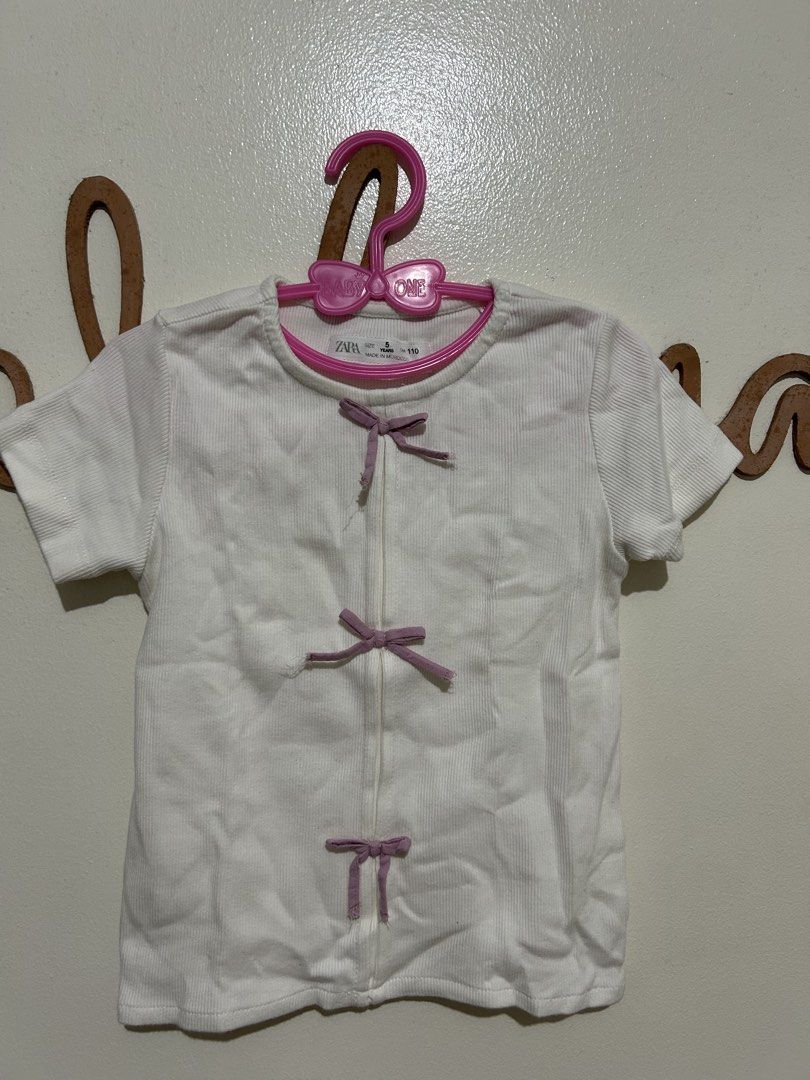 Zara blouse bundle 4T (Category: Babies & Kids Fashion) located in Las Pinas. Submitted by anjcanilao (Listing ID 1465332088, Image 3). Description: 4T on tag Like new.