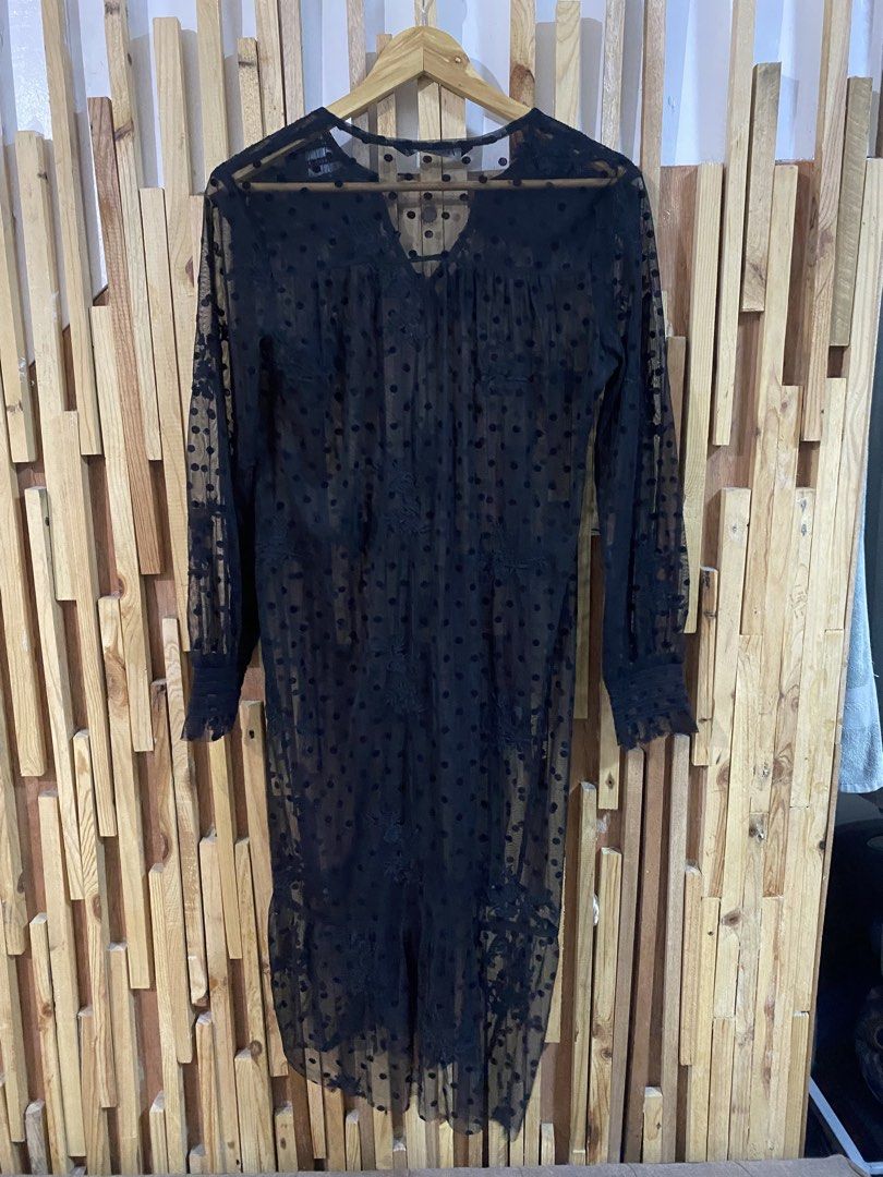 Zara Sheer Dress (Category: Dresses) located in Mabalacat. Submitted by calmrabbit.ae2127 (Listing ID 1465297012, Image 3). Description: .