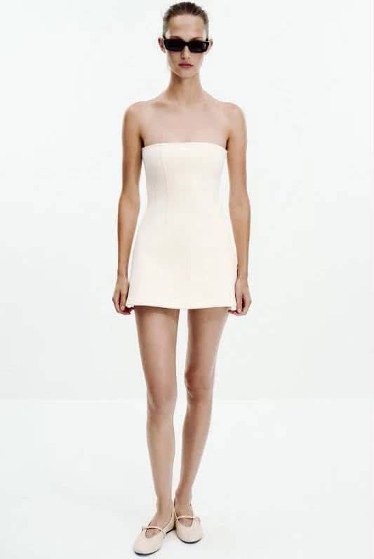 Zara Tube Dress (Category: Dresses) located in Abucay. Submitted by girlypop_444 (Listing ID 1465208319, Image 1). Description: same quality in store available size: small, medium, large just message me for availability mall p • ull out .