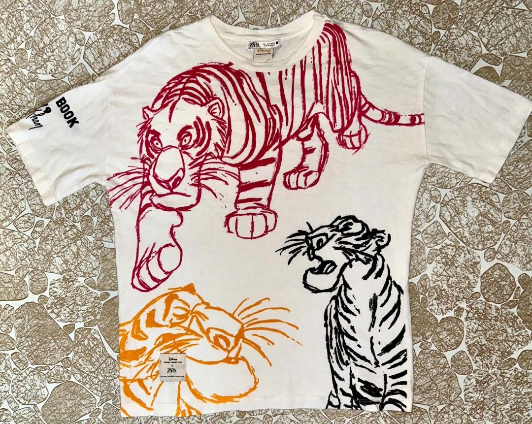 ZARA x Disney Jungle book (Category: Tshirts & Polo Shirts ) located in Cebu City. Submitted by chris.ukay11 (Listing ID 1465294258, Image 1). Description: - ZARA x Disney Jungle book - Small - Good condition.