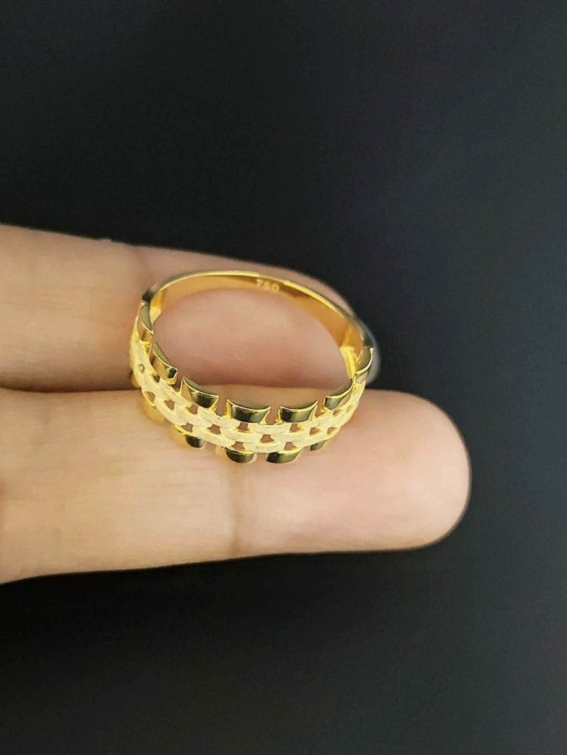 18k Saudi gold Rolex ring (Category: Rings) located in Manila. Submitted by bhelgoldseller2ndaccount (Listing ID 1466973457, Image 2). Description: New!!✨New!!✨New!! Authentic 18k Saudi Golds 💯pawnable/naisasanla 💯with high appraisal rate 💯good investment 💯Direct supplier price 👉OPEN for resellers 🌺please take time to evaluate their actual sizes and grams 👉Best panggift for all occasions ✅ Sold per grams not per piece Kya lowest price ✅Wit