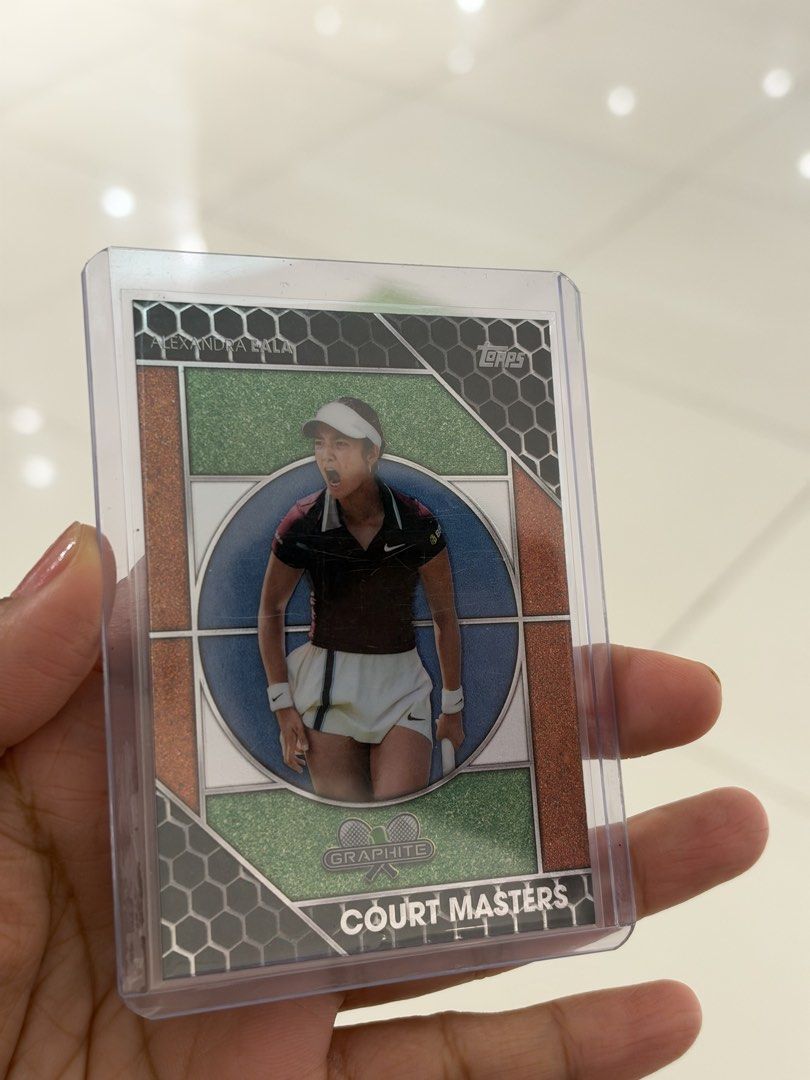 2026 Alex Eala Topps Graphite Court Master Refractor (Category: Raw Singles) located in Manila. Submitted by oggoodsph (Listing ID 1467003774, Image 1). Description: 2026 C-10.