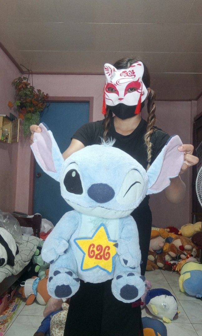 40cm 626 sitting stitch stuffedtoys (Category: Plushies & Soft Toys) located in Echague. Submitted by manikaisabelavarietyshop (Listing ID 1467091616, Image 2). Description: 40cm 626 sitting stitch stuffedtoys.
