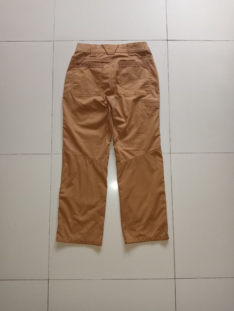 5.11 Tactical Trail Pants (Category: Activewear) located in Manila. Submitted by mariacafra0420 (Listing ID 1467047326, Image 3). Description: 5.11 Tactical Trail Pants (khaki brown) Size 30 (stretch up to 32) Lenght 39 Hem opening 9 Very good condition No issue 2,500 shipped Laguna location Dm 📩.