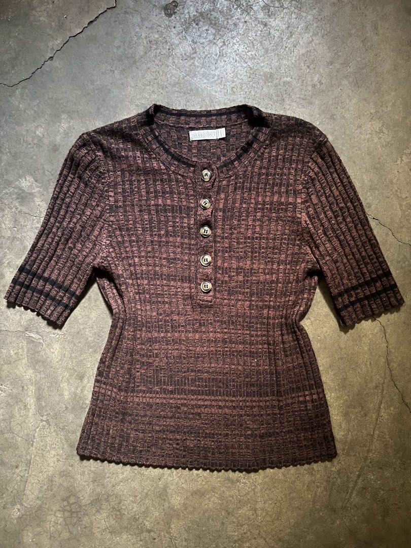 6IXTY 8IGHT Henley top (Category: Blouses) located in Manila. Submitted by ljpgdn (Listing ID 1467119199, Image 1). Description: Dm me for more deets :).