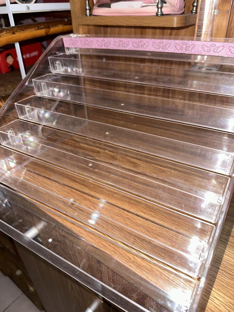 7 tier rack transparent organizer (Category: Accessory Holder, Box & Organizers) located in Manila. Submitted by beabadobeee (Listing ID 1467158566, Image 3). Description: What you see is what you get. Lowest price. .