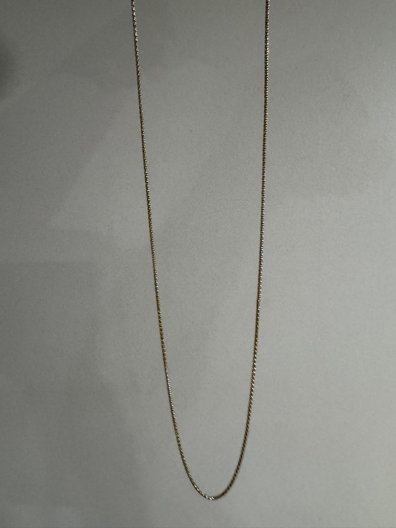 💯 18K Popcorn YG Chain 20” (2.11g) (Category: Necklaces) located in Manila. Submitted by gailed (Listing ID 1467043862, Image 2). Description: - Bought from A&Z Jewelry..