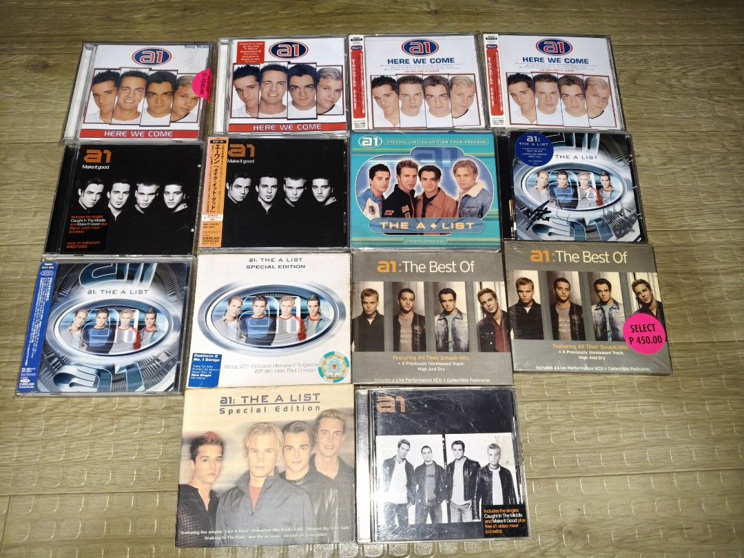 A1 CD (Category: CDs & DVDs) located in Manila. Submitted by musiccdshopnew (Listing ID 1466982984, Image 1). Description: PRICE STARTS 650 EACH UP.