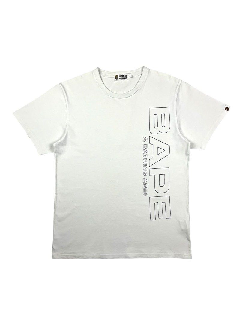 A Bathing Ape - Bape Space Tee (Category: Tshirts & Polo Shirts ) located in Puerto Princesa. Submitted by rrugsgallery (Listing ID 1467117638, Image 1). Description: A Bathing Ape - Bape Space Tee Tagged Size: Large Length: 28.5 Width: 20.5 Condition: Excellent Color rate: 9.5 Flaws: None .