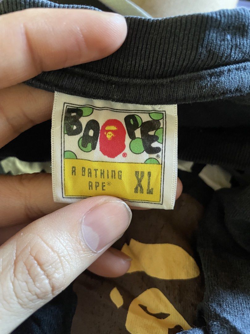 A Bathing Ape (BAPE) Classic College Tee (Category: Tshirts & Polo Shirts ) located in Cagayan de Oro. Submitted by jhonny_kevz930 (Listing ID 1467129987, Image 2). Description: .