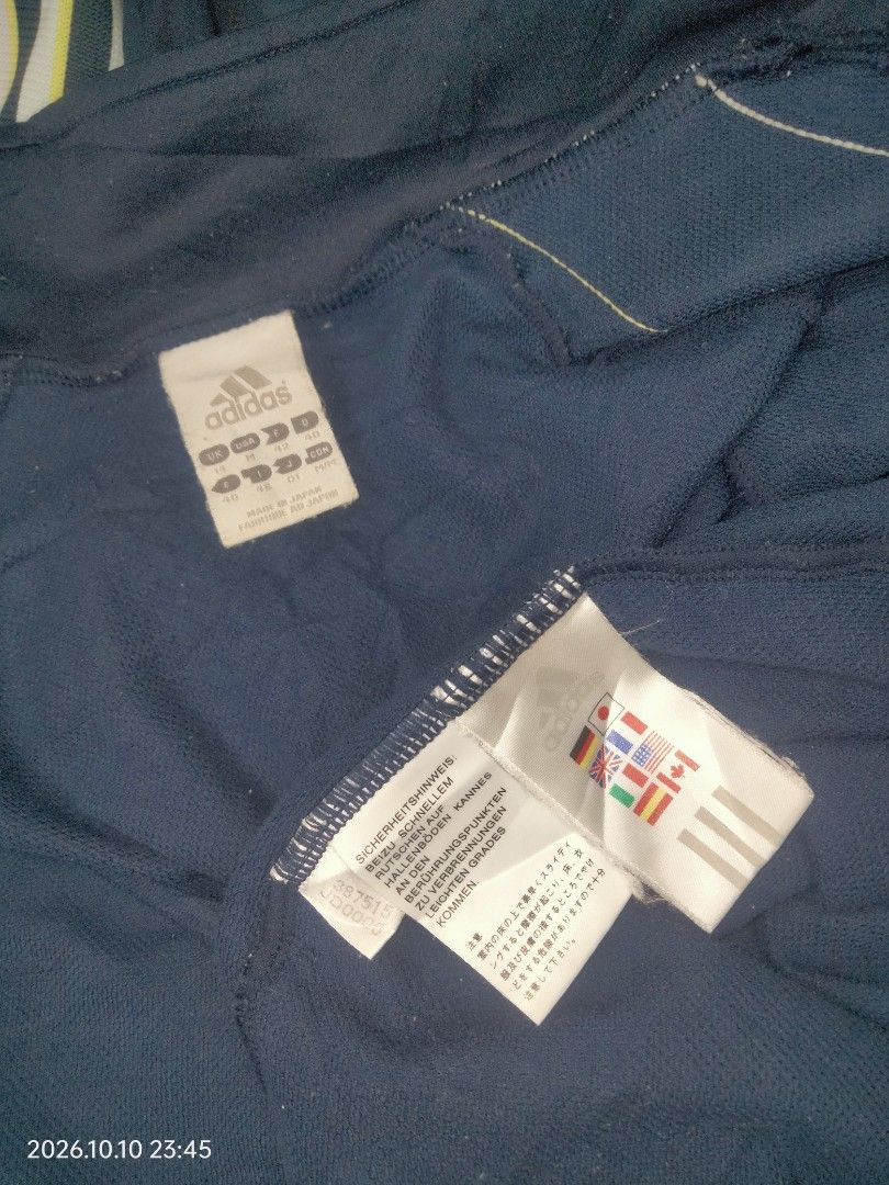 Adidas Climalite Track Jacket (Category: Coats, Jackets and Outerwear) located in Caloocan City. Submitted by haruconcep52476 (Listing ID 1467147159, Image 2). Description: Adidas Climalite Track Jacket Dimensions W20×L26 Good condition Color rate 9.5 Issue minor lints.