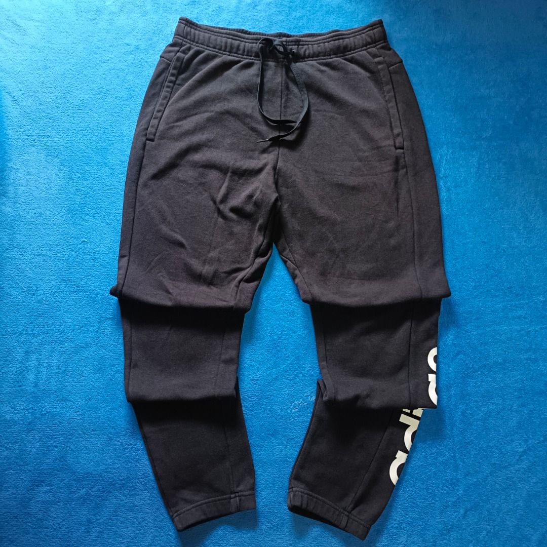 Adidas Neo Essentials Linear Tapered Pants (Category: Joggers) located in Antipolo. Submitted by juliane_thrift-declutters (Listing ID 1467082501, Image 1). Description: Adidas Neo Essentials Linear Tapered Pants Size: 28 inches (Adjustable) Length: 42 inches Thigh: 22 inches Leg Opening: 11 inches Issue: None Tags: Complete Wash Tags Overall Condition: 9.5/10 * Color may vary due to lighting .