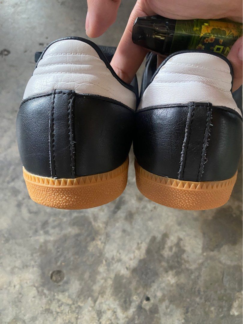 Adidas Samba LT sneakers (Category: Sneakers) located in Davao. Submitted by eziekelmoral (Listing ID 1467103444, Image 3). Description: Adidas Samba LT sneakers in the Core Black / Footwear White / Gold colorway Size : 10 Excellent condition Color rate : 9.6/10 Sign of used only Overall excellent condition 2,500 free sf DM ME IF INTERESTED 📥.