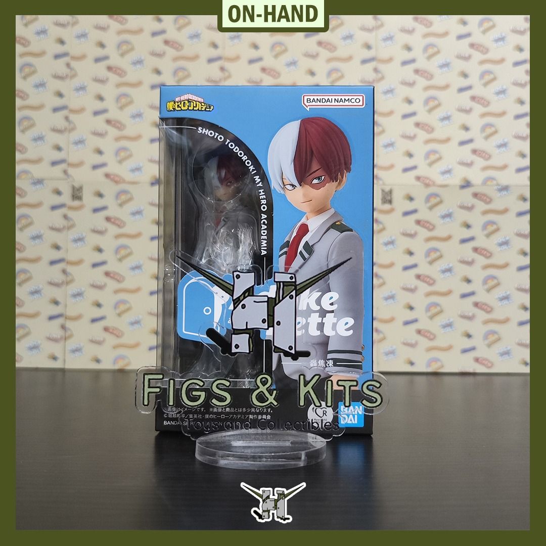 Adokenette SHOTO TODOROKI (Category: Action & Battle Toys) located in Quezon City. Submitted by figsnkits (Listing ID 1467135420, Image 1). Description: Adokenette SHOTO TODOROKI Php 1,200 (SRP 1,650) MISB Location: - Shoppesville Plus, Greenhills - Quezon City MOP: GCash | BPI | Maya | Cash (GH store) MOD: Same day delivery | GH store pick-up | LBC (Courier booking & SF: c/o buyer) Send us a message for more details! Thank you!.