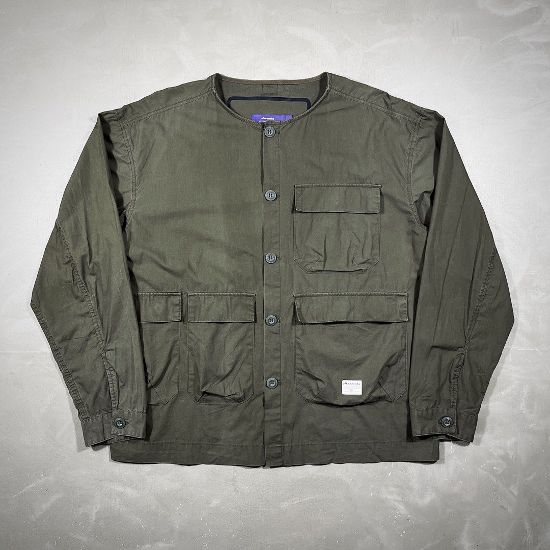 Aftermaths Heterotopia Expidition Nylon Utility Jacket (Category: Coats, Jackets and Outerwear) located in Baguio. Submitted by highland.archives (Listing ID 1467078083, Image 1). Description: Pristine condition Width: 25 Length: 28.5 Shoulders: 23 Sleeve length: 25 Hem: 24.5.