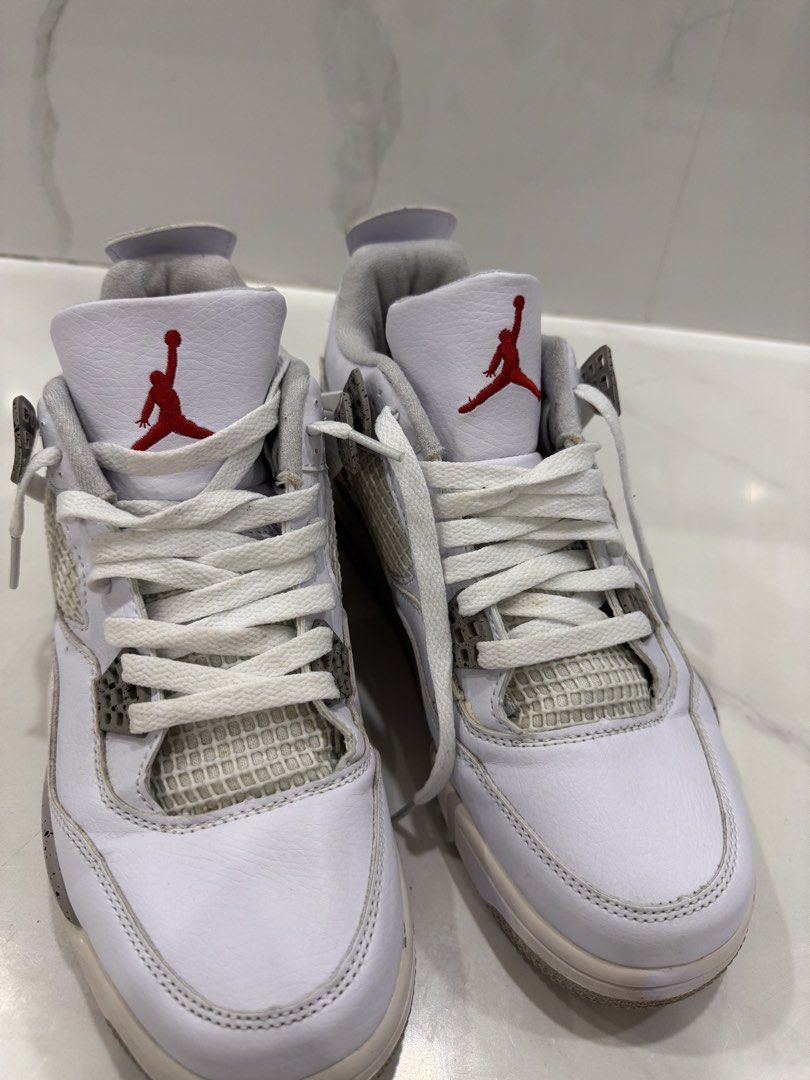 Air Jordan 4 Retro White Oreo Sneakers-Declutter (Category: Sneakers) located in Mexico. Submitted by hayascentph (Listing ID 1467128433, Image 1). Description: *Declutter *Mode of payment Gcash/Maya Wallet *Delivery Fee to be shouldered by buyer *We ship Nationwide *Courier JNT or LBC cash on delivery, Cash on pick up in nearest LBC branch Need a new scent? Follow my Facebook page for perfume finds! Facebook Page: Haya Scent Carousell: hayascent